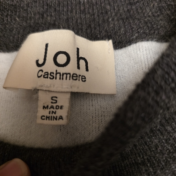 Joh Susie Gray Oversized Tunic Sweater/ Dress Size S - Picture 11 of 12